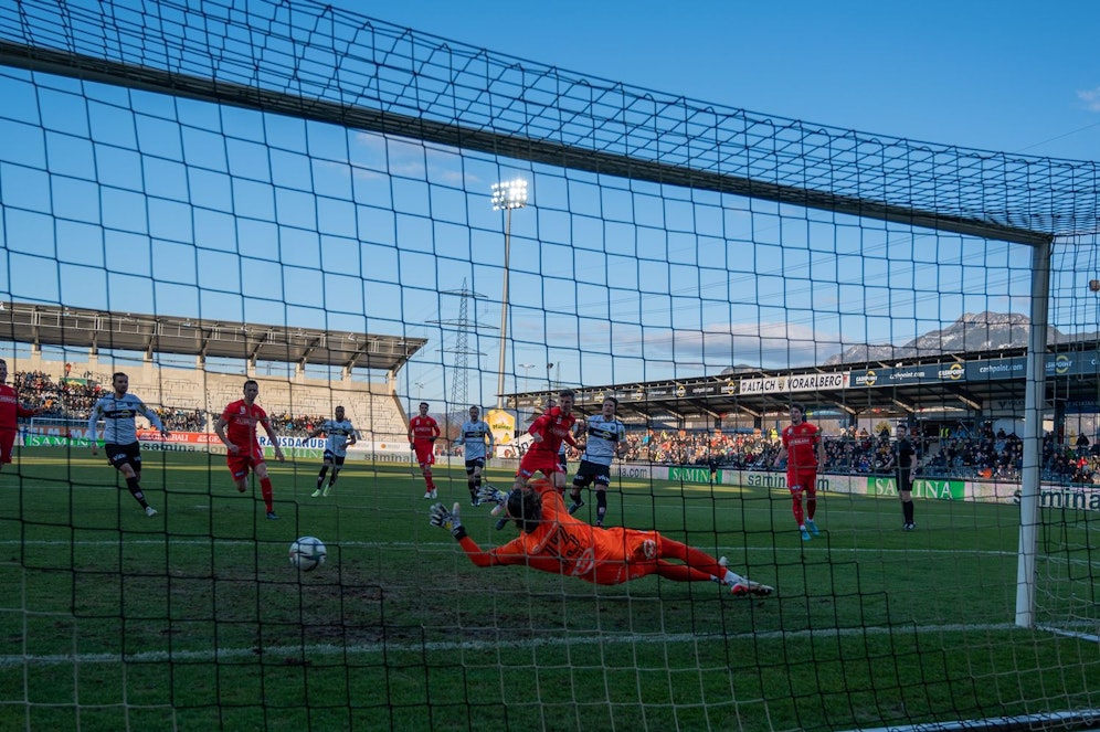 Die Admira gewinnt gegen Altach