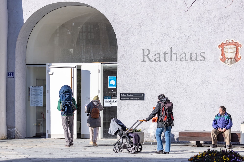 Das Rathaus in Kufstein.