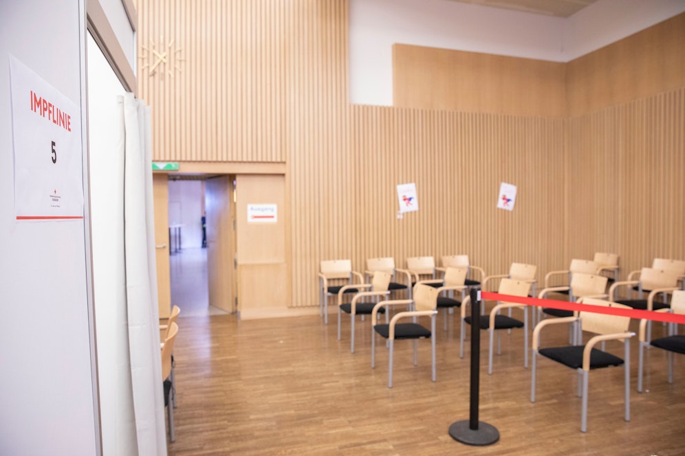 Der Andrang auf die Novavax-Impfungen in Linz war überschaubar.