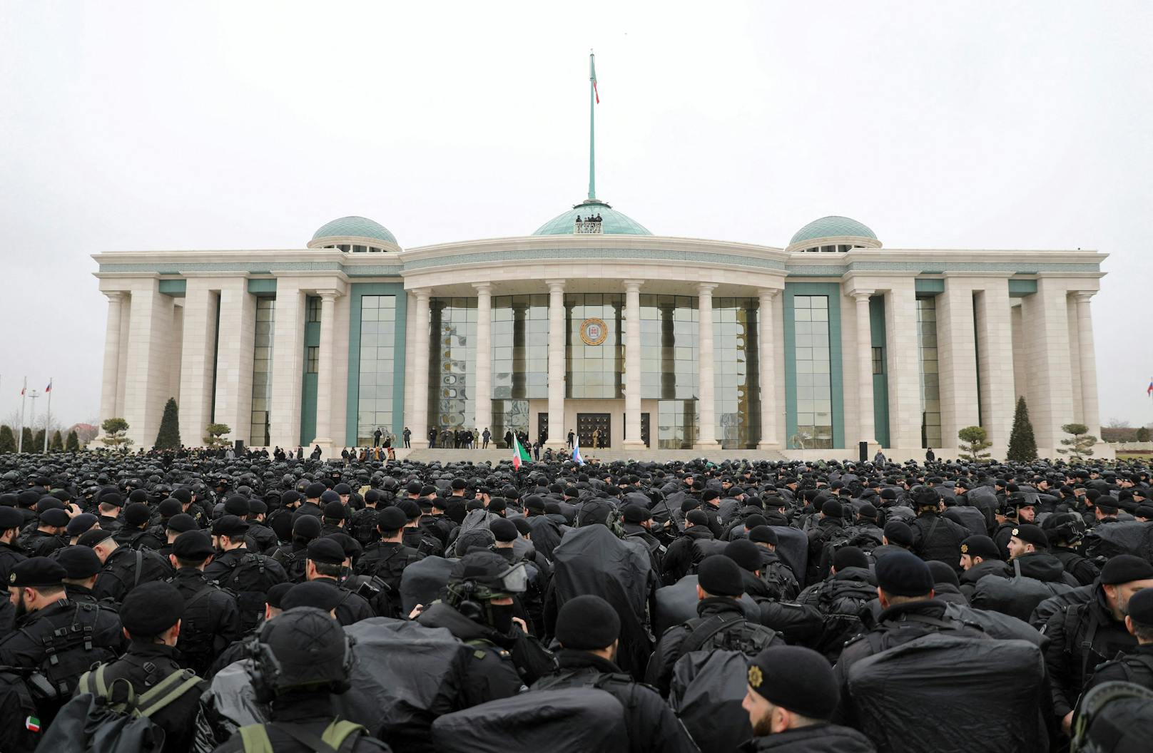 Die rund&nbsp;80.000 Mann starke Privatarmee des tschetschenischen Präsidenten gilt als besonders brutal.