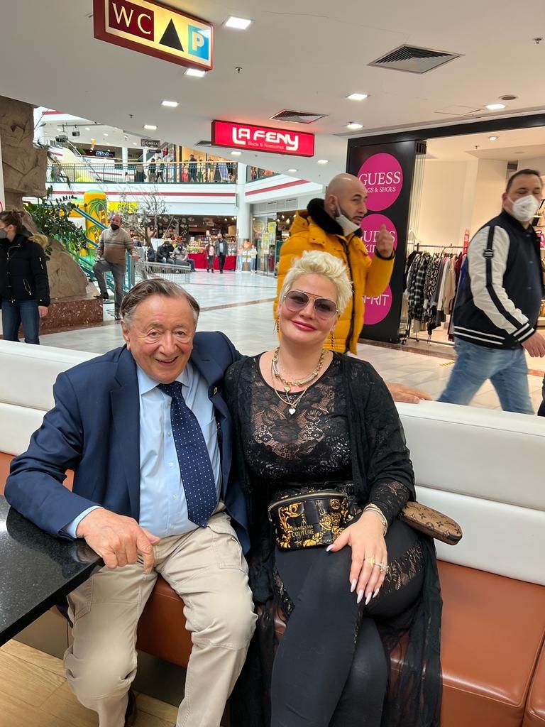 Richard Lugner und Anastasia 