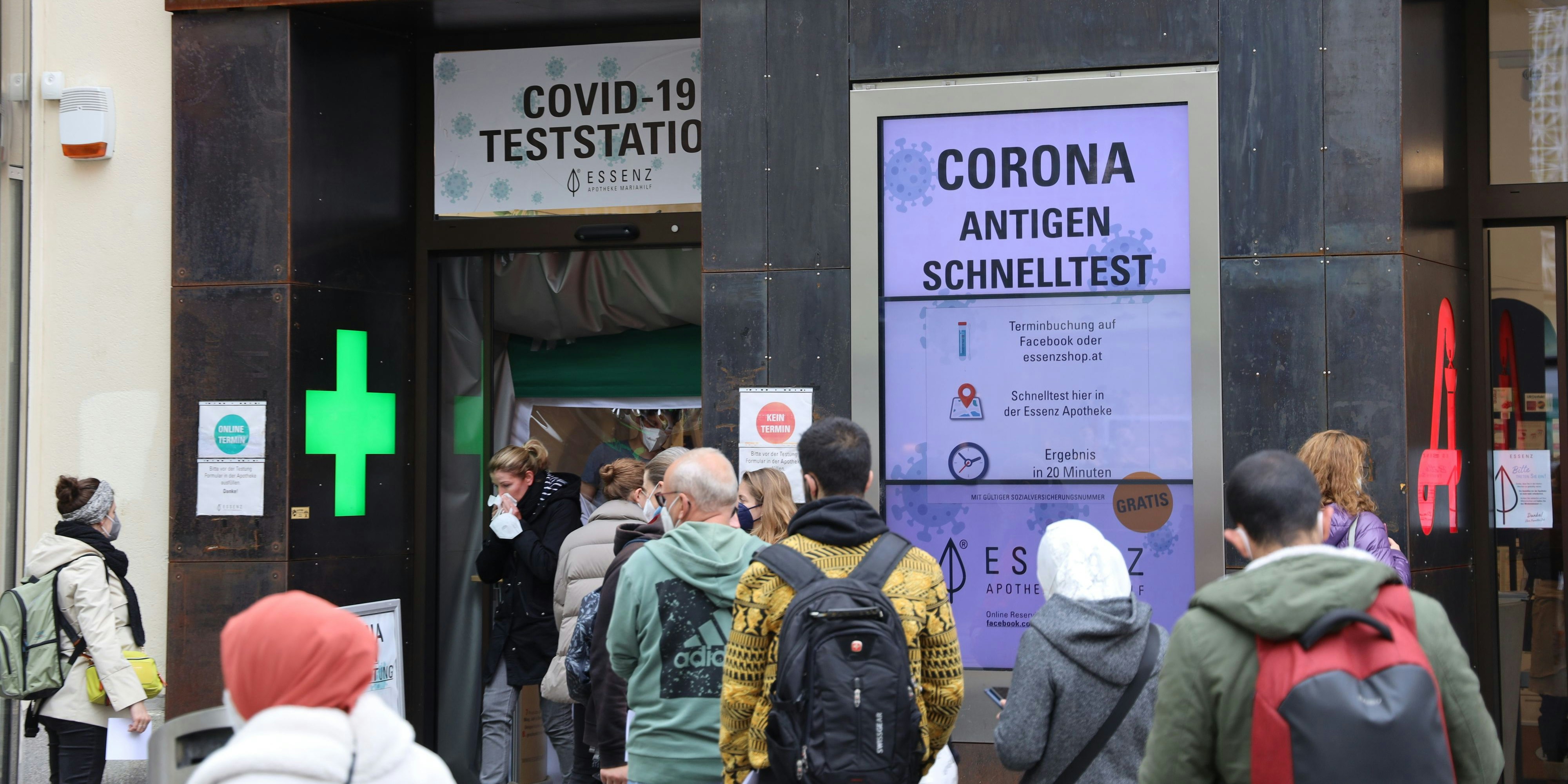 Noch gibt es die breitflächige Gratis-Testinfrastruktur.