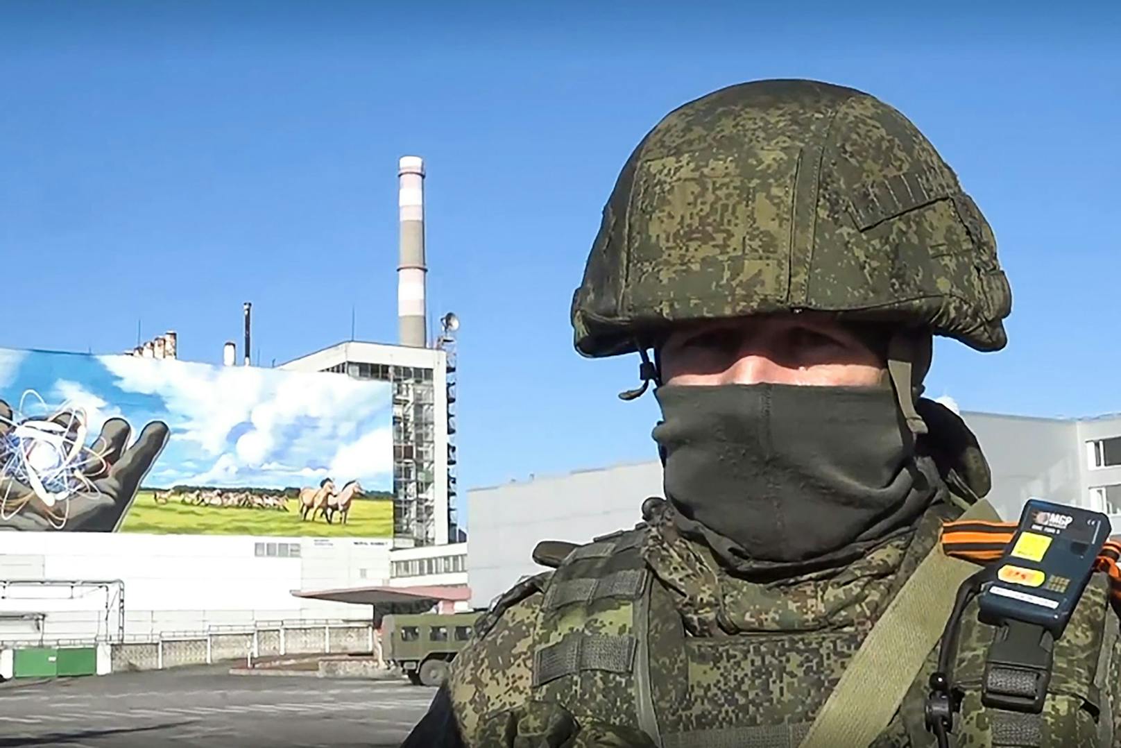 Die russische Armee hat auch bereits den zerstörten Reaktor von Tschernobyl erobert.&nbsp;
