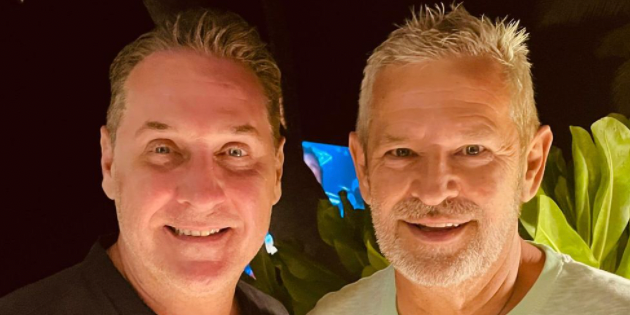 Heinz-Christian Strache und Harald Fischl 