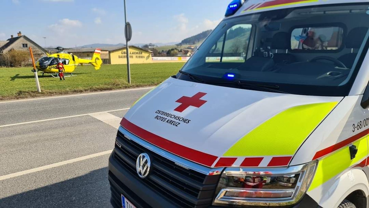 Schwerer Verkehrsunfall im Bezirk Scheibbs
