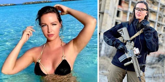 Bevor sie als Model durchstartete, begann Ex-"Miss Ukraine" Anastasiia Lenna eine vielversprechende Karriere beim Militär.