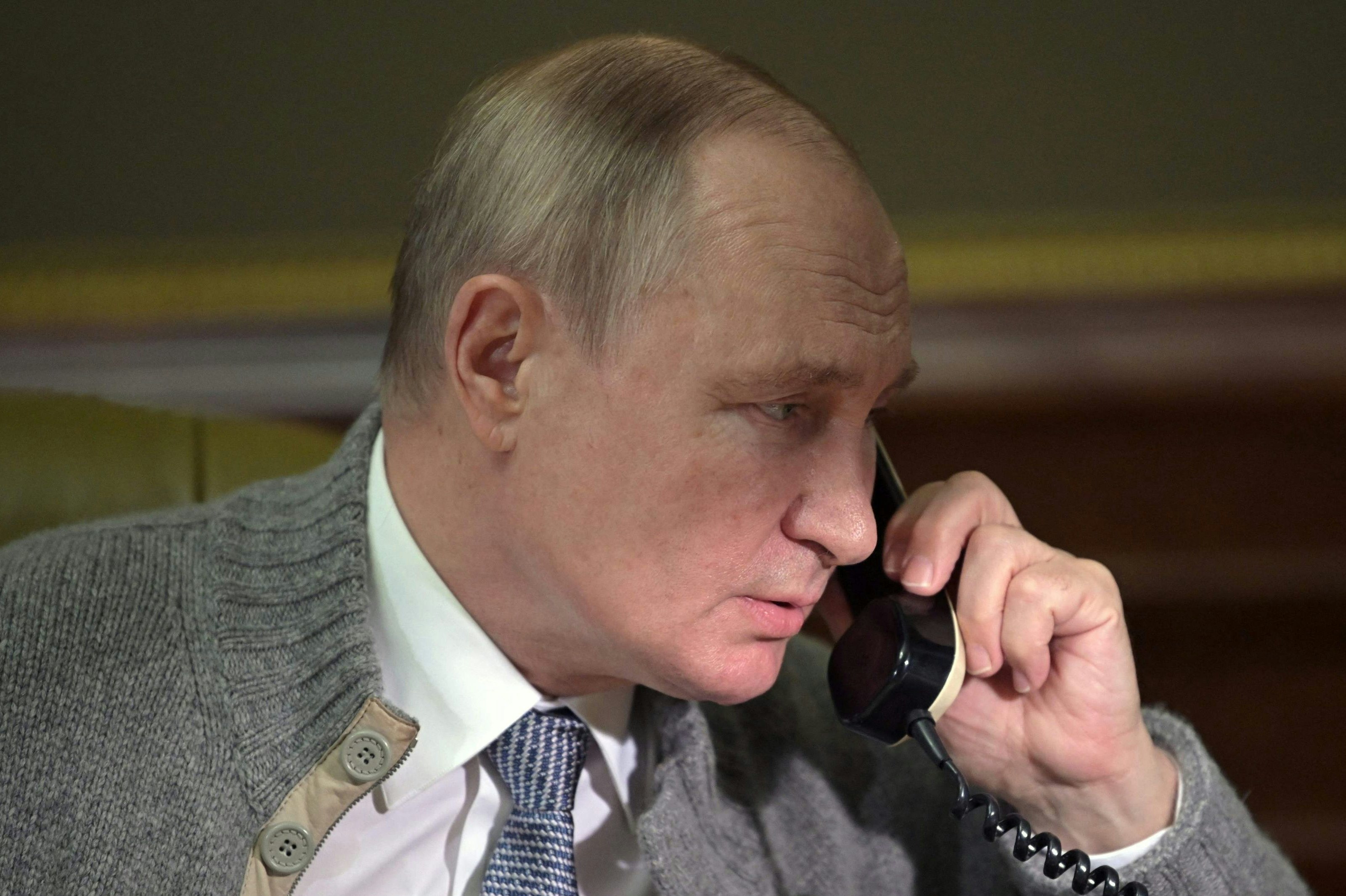 Hat sich Wldamir Putin schon in einem Bunker verschanzt?