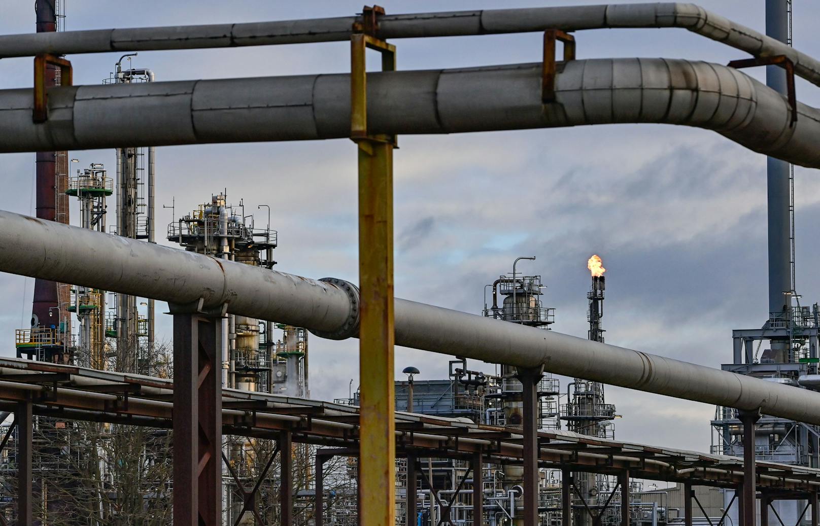 Die Ukraine-Krise führt aktuell weltweit zu steigenden Preisen für Erdgas.&nbsp;