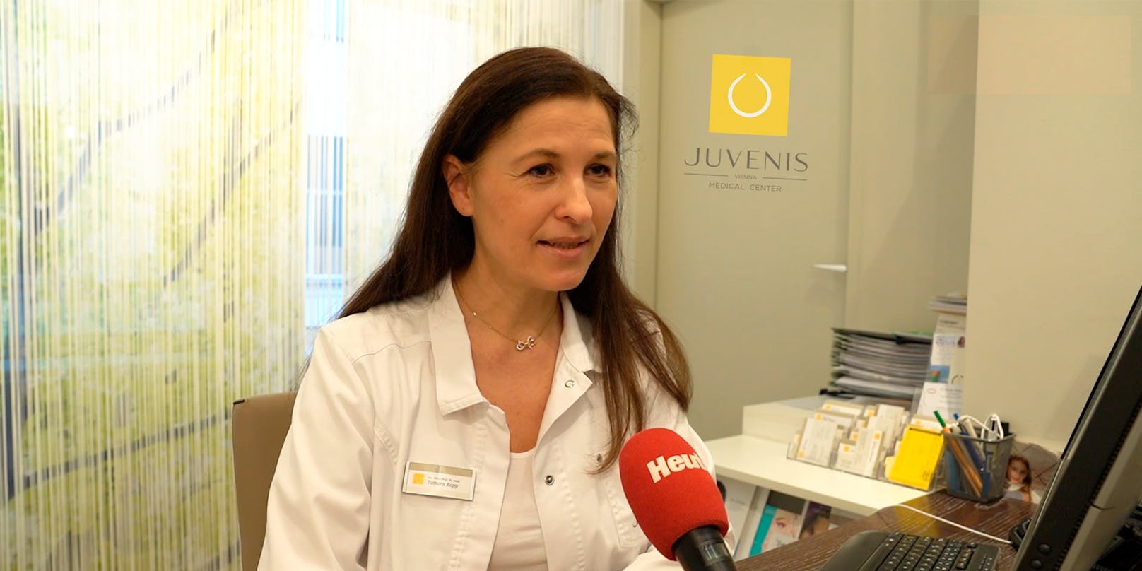 Dermatologin Dr. Tamara Kopp im <em>"Heute"</em>-Talk.