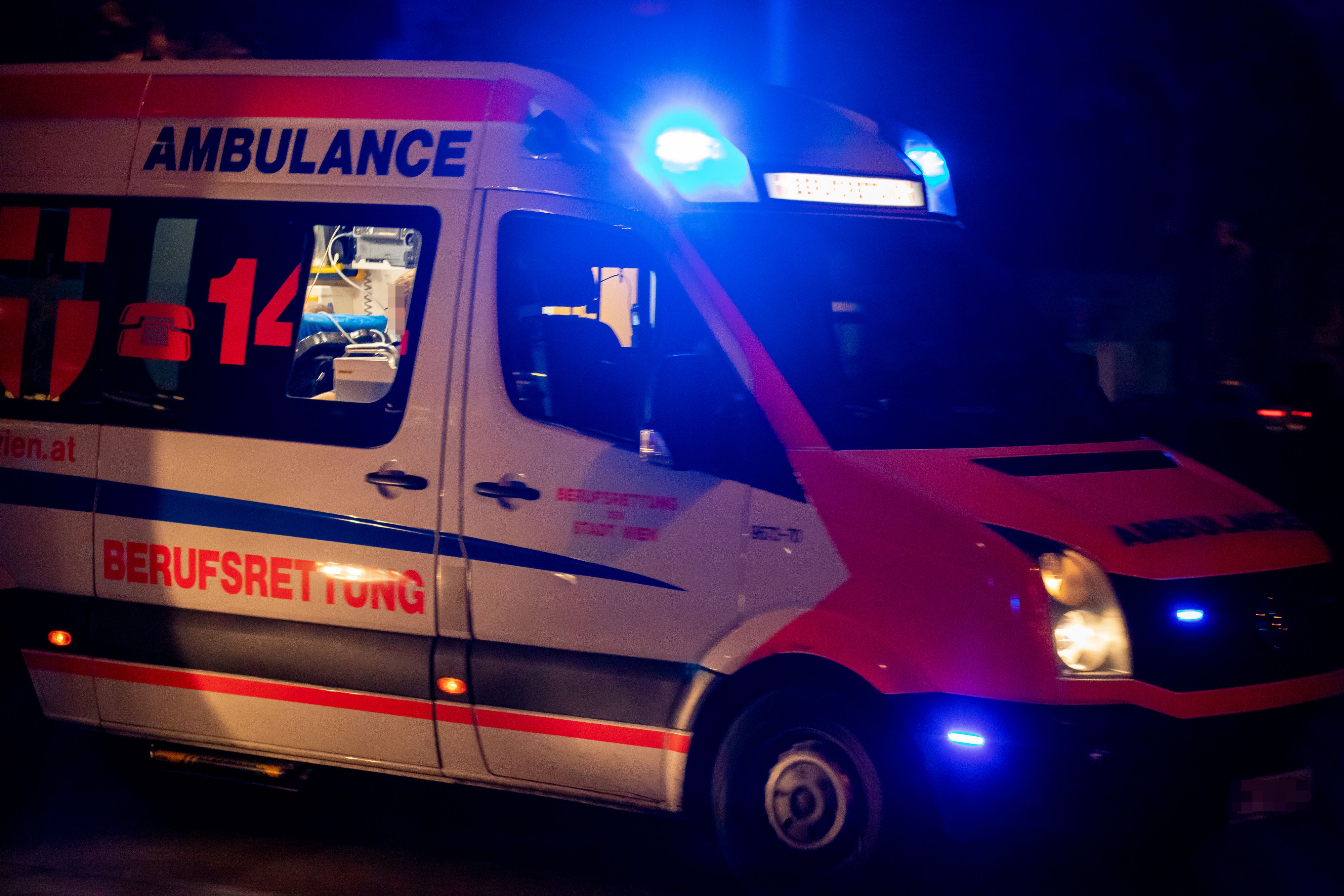 Rettungsfahrzeug der Wiener Berufsrettung