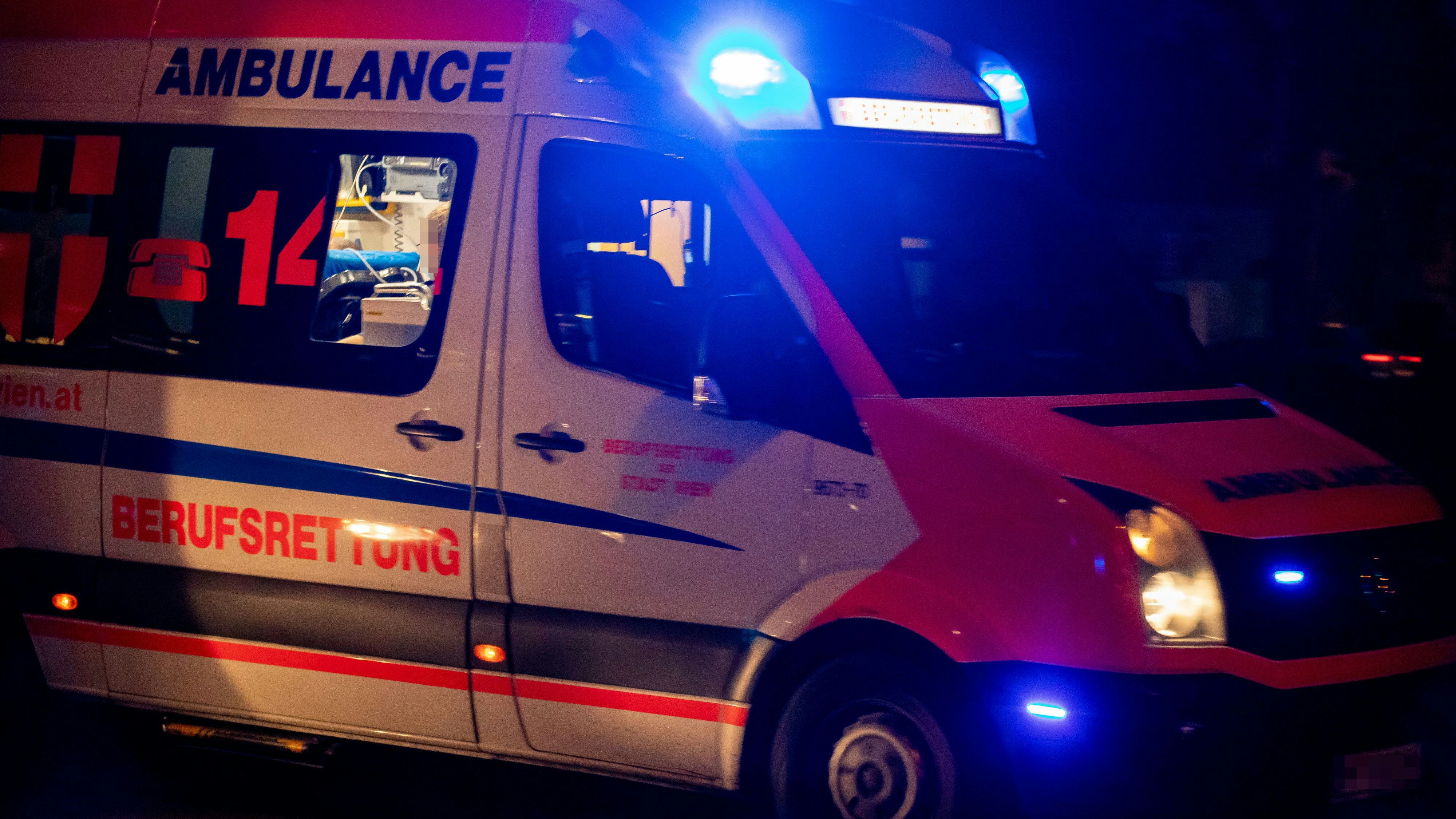 Rettungsfahrzeug der Wiener Berufsrettung (Symbolbild)