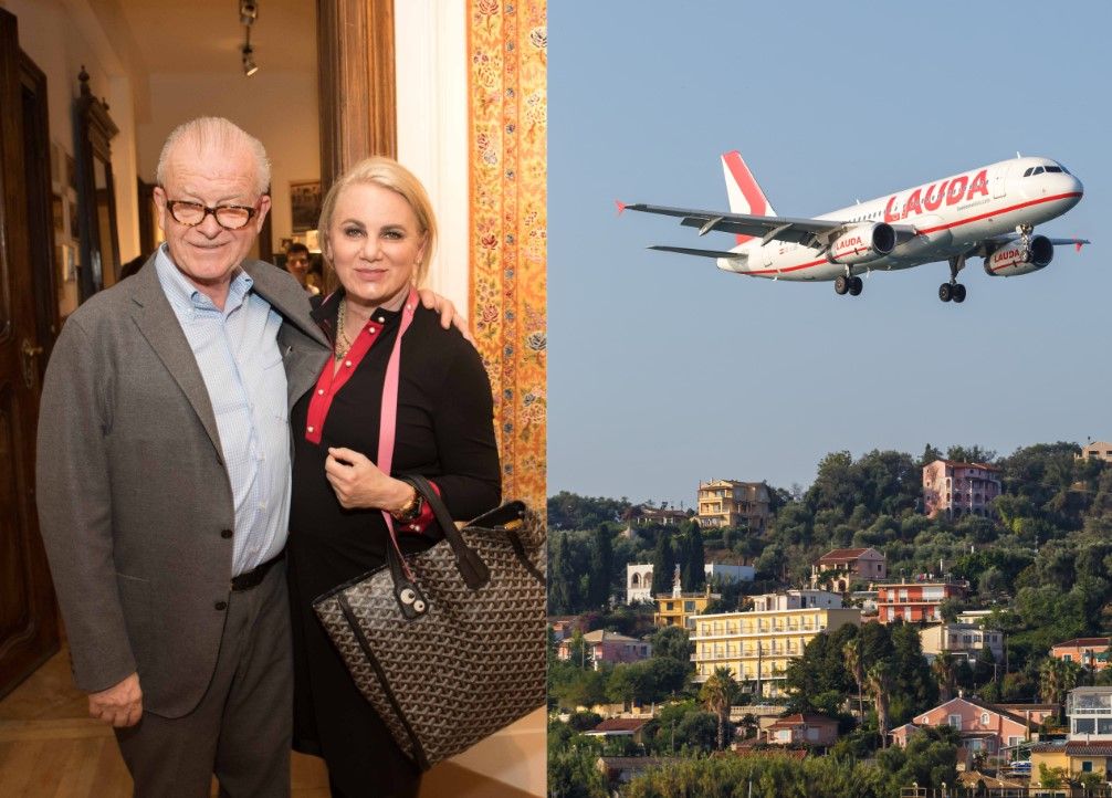 Unangenehmer Flug für Rudi und Isabella Klausnitzer