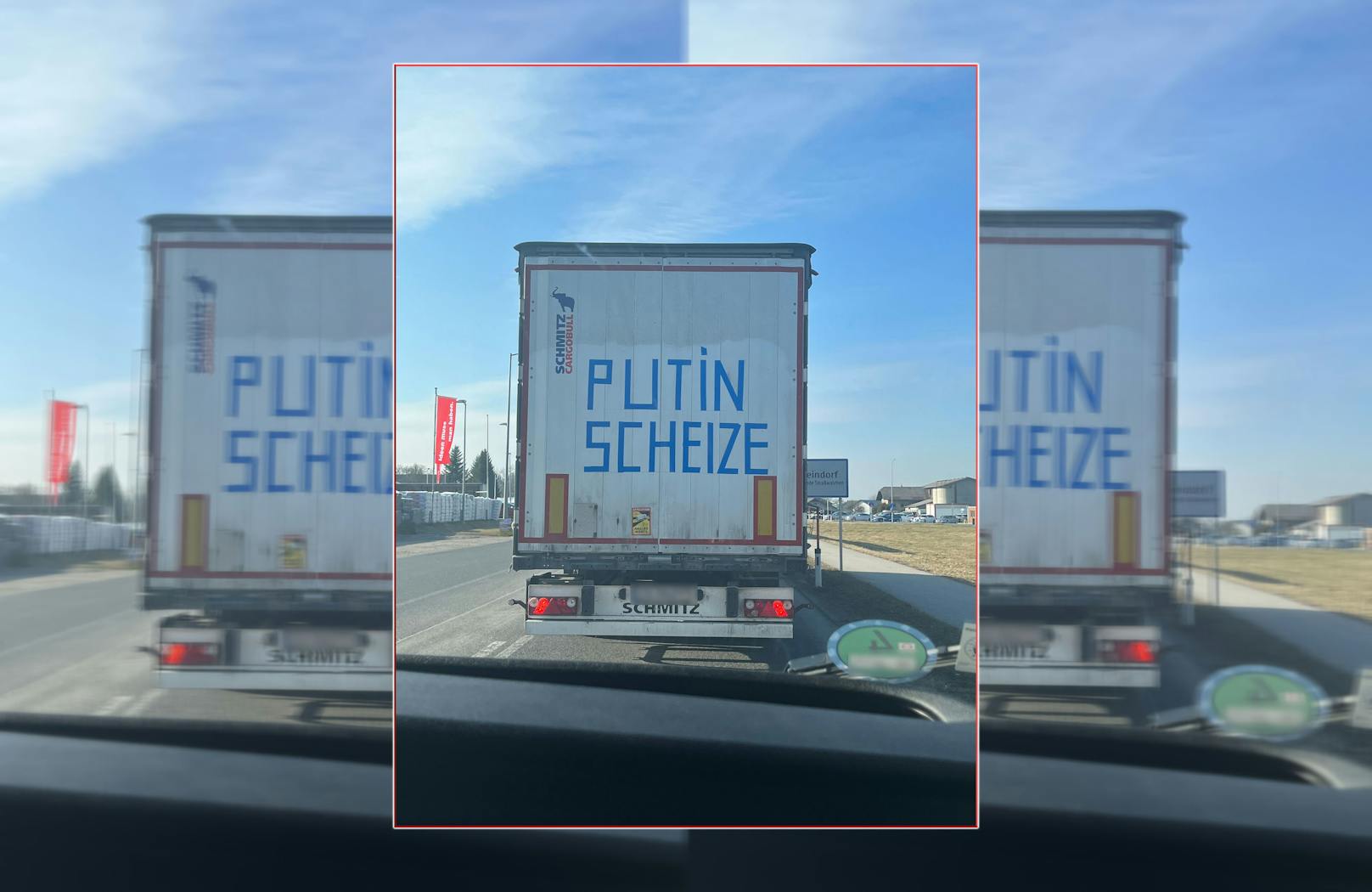 Polnischer LKW-Lenker hat klare Botschaft an Putin