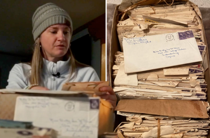 Anna Prillaman fand Briefe.