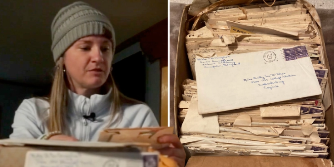 Anna Prillaman fand Briefe.