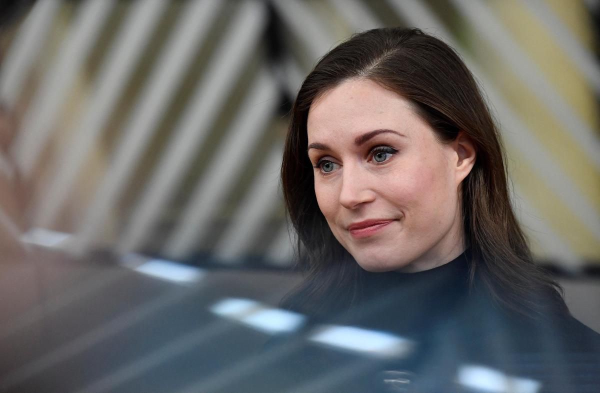 Das finnische Parlament mit Ministerpräsidentin Sanna Marin wird über einen möglichen Nato-Beitritt diskutieren. 