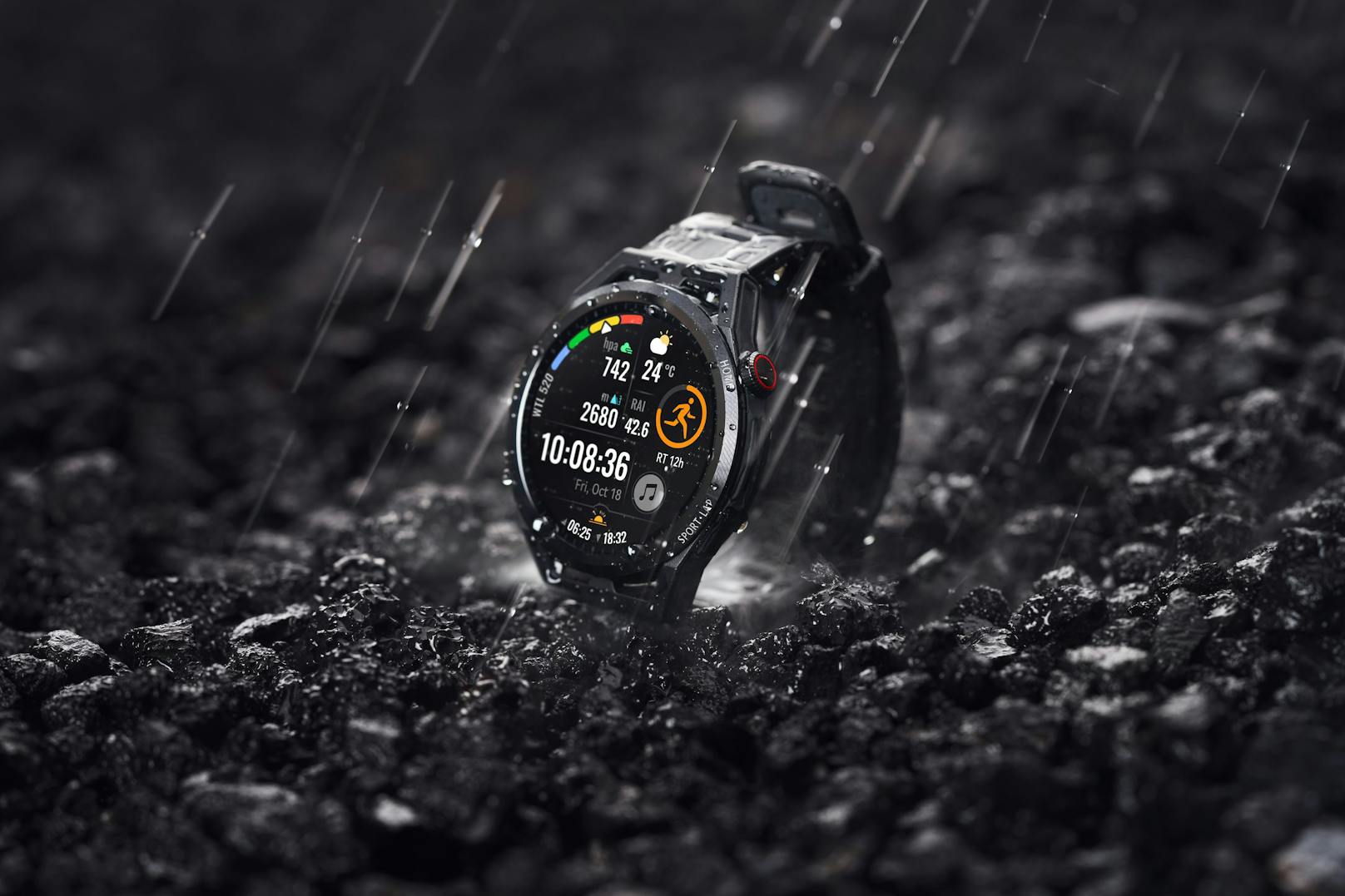 ...geladen werden muss. Marktstart ist der 7. März, der Preis der neuen Sport-Smartwatch liegt bei 299 Euro.