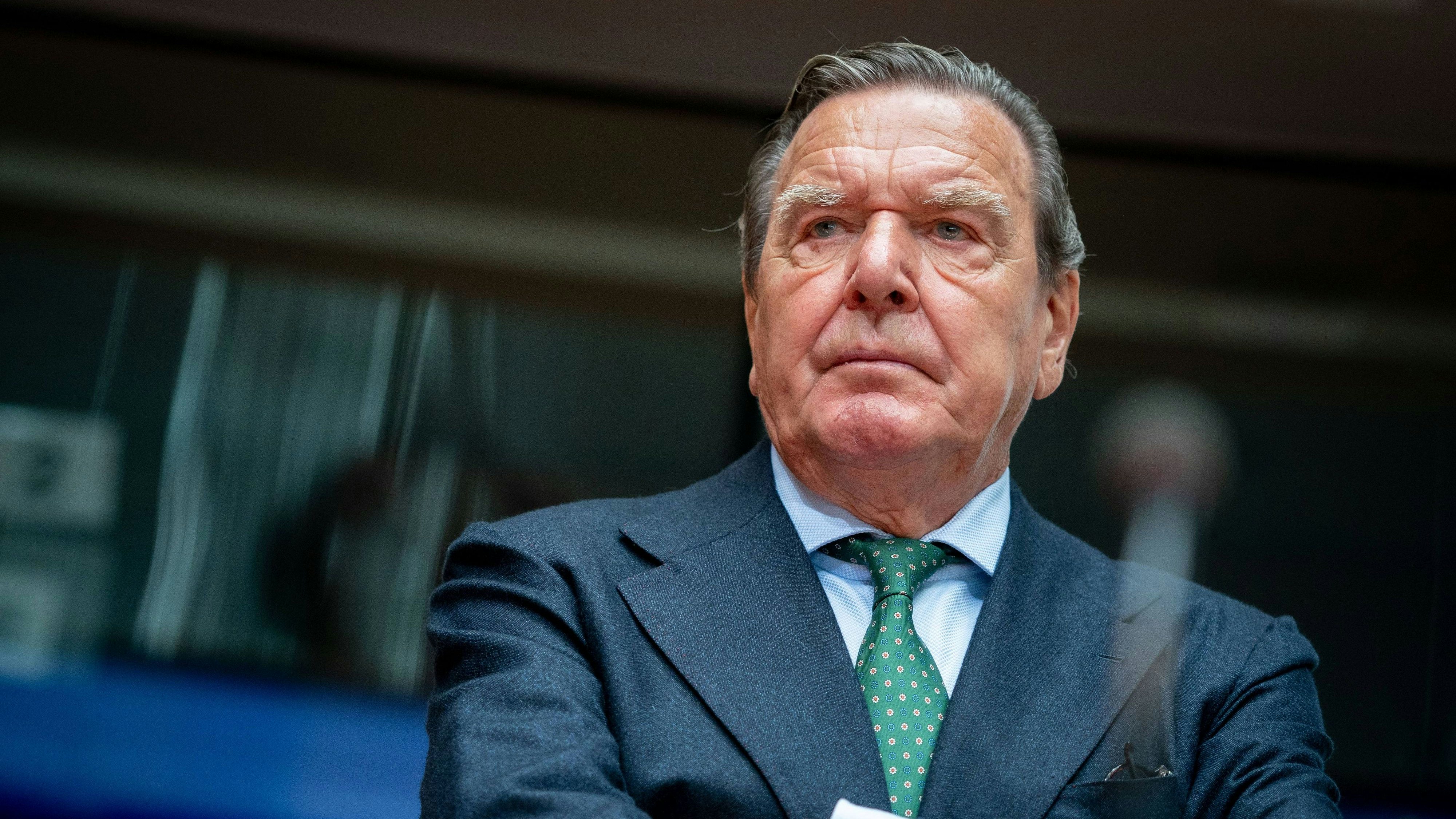 Gerhard Schröder, ehemaliger Bundeskanzler und jetziger Leiter im Verwaltungsrat Nord Stream 2