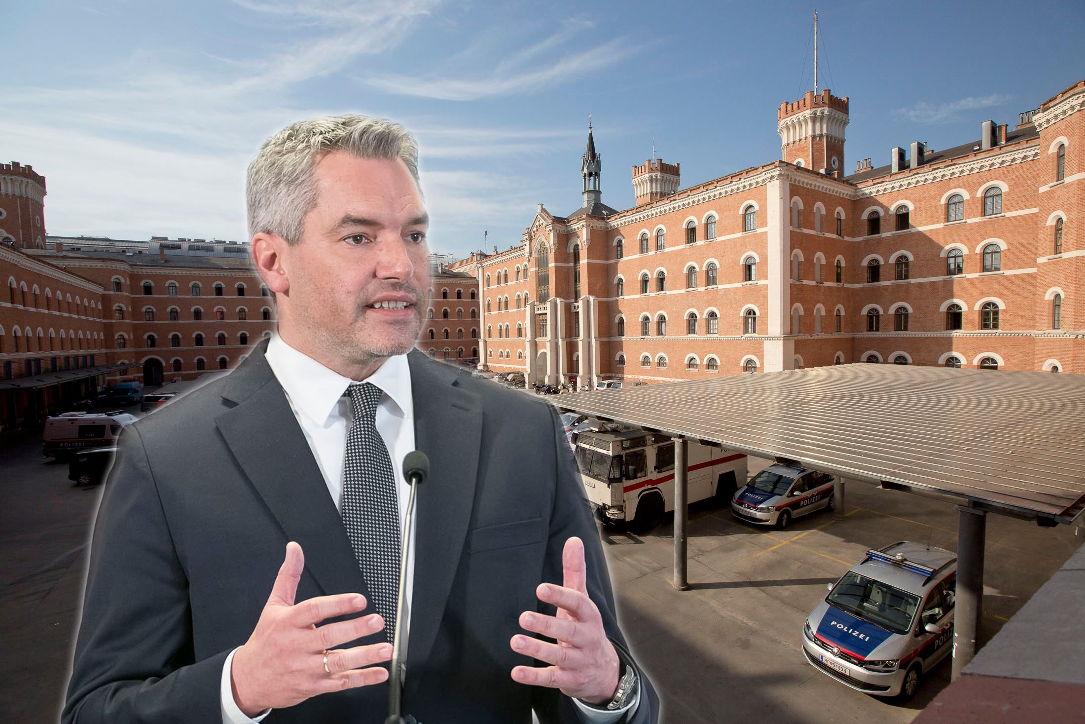 Kanzler Karl Nehammer ruft Krisenkabinett und Landeschefs zusammen.