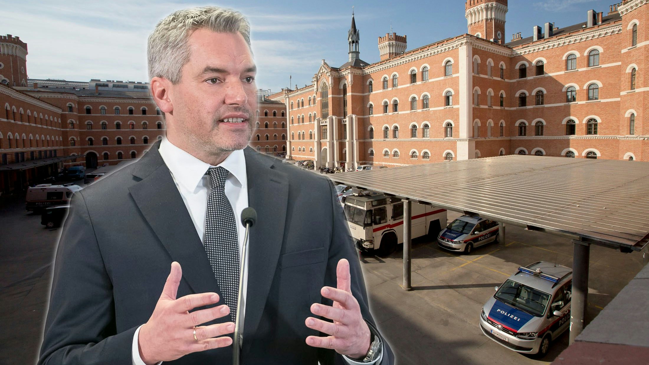 Kanzler Karl Nehammer ruft Krisenkabinett und Landeschefs zusammen.