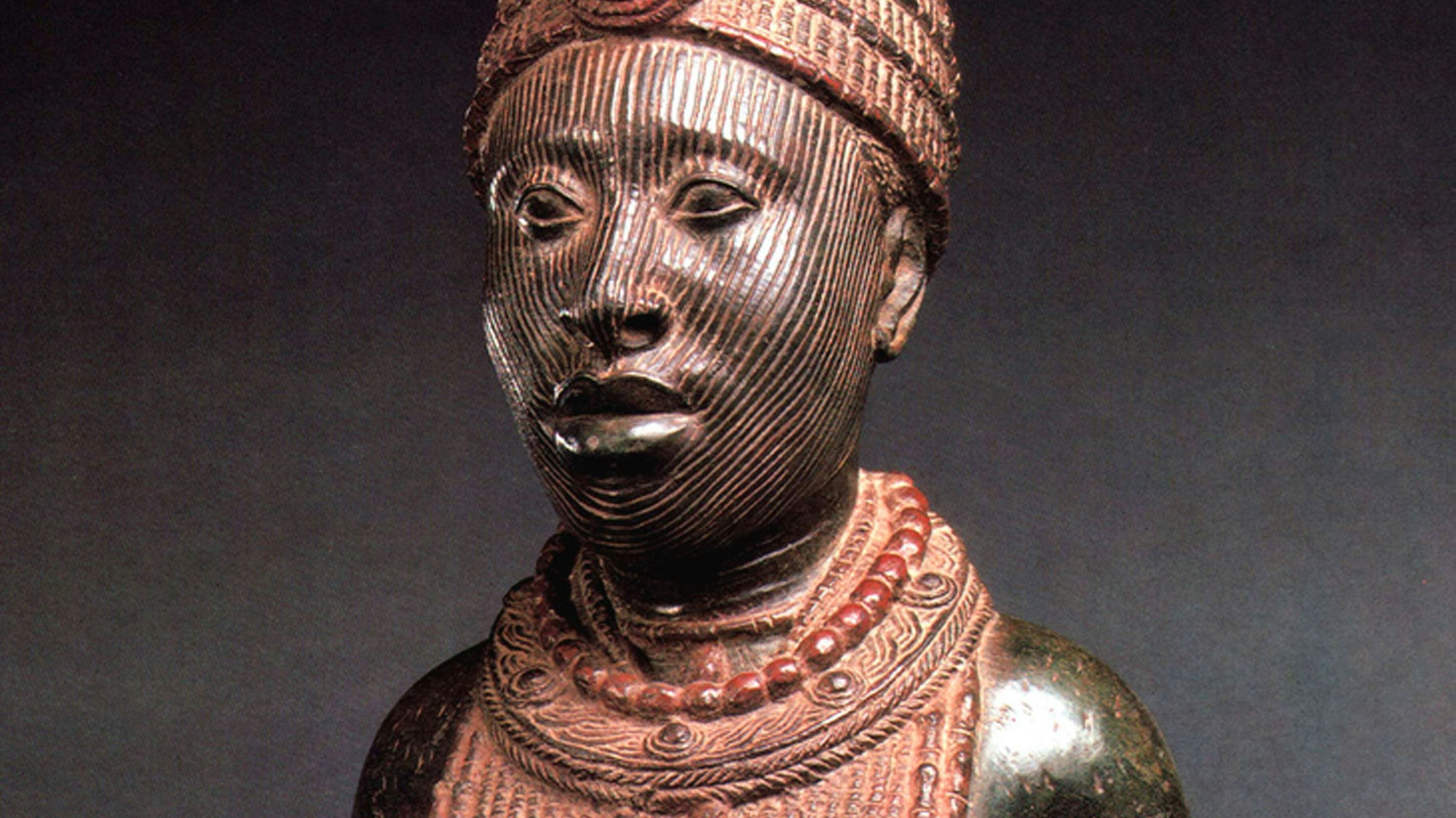 Die Bronzen sind bereits 500 Jahre alt.