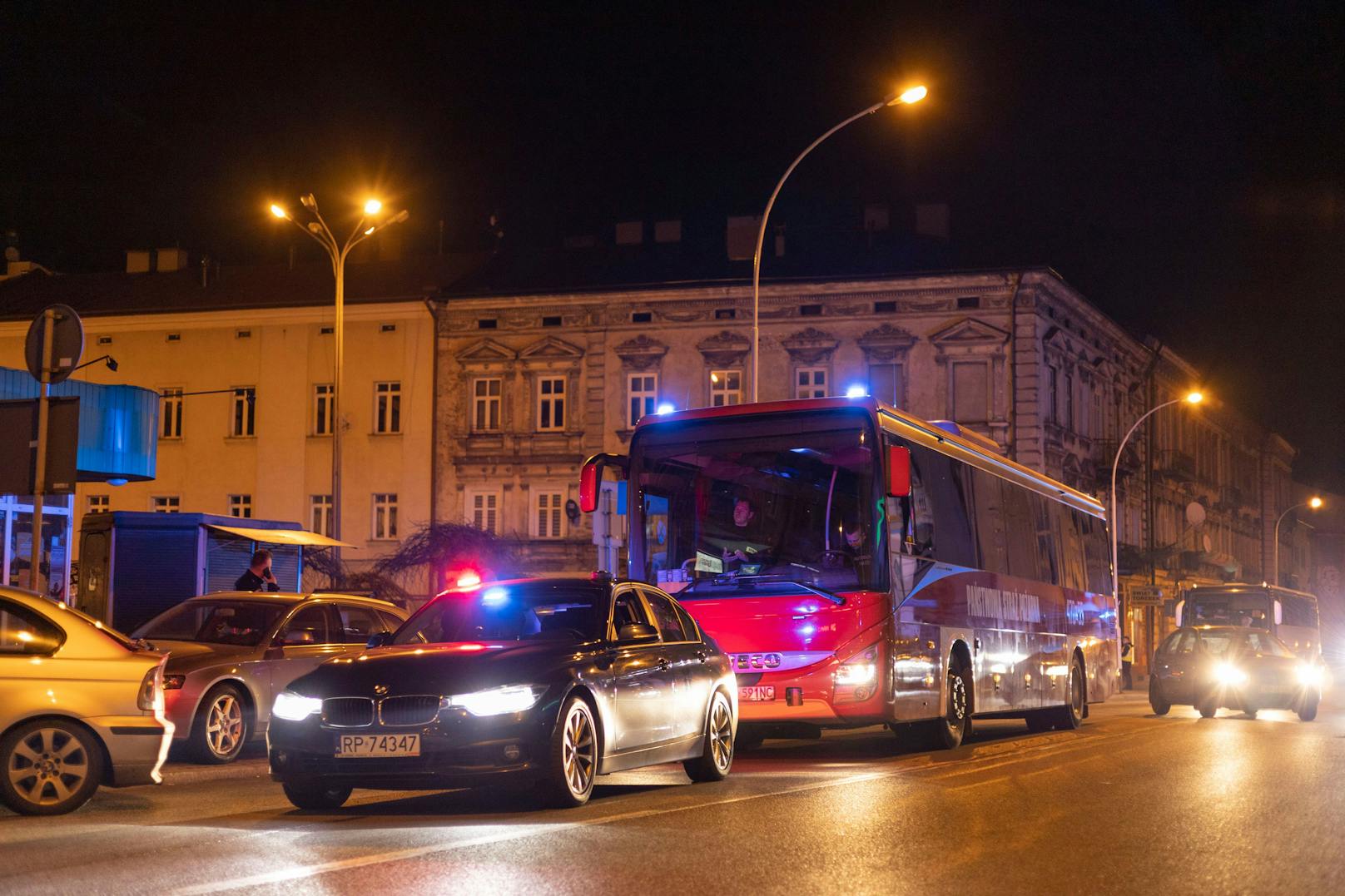 Stau in Przemysl