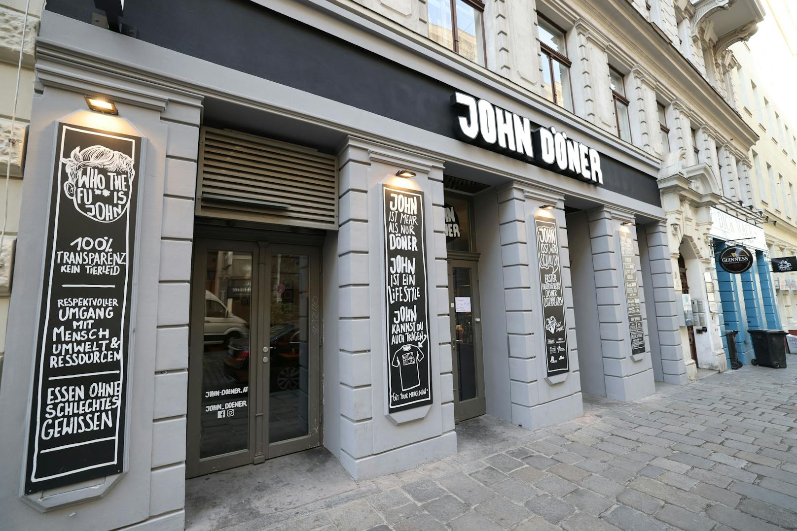 Mit dem nachhaltigen Konzept ist "John Döner" in der Wiener City erfolgreich.
