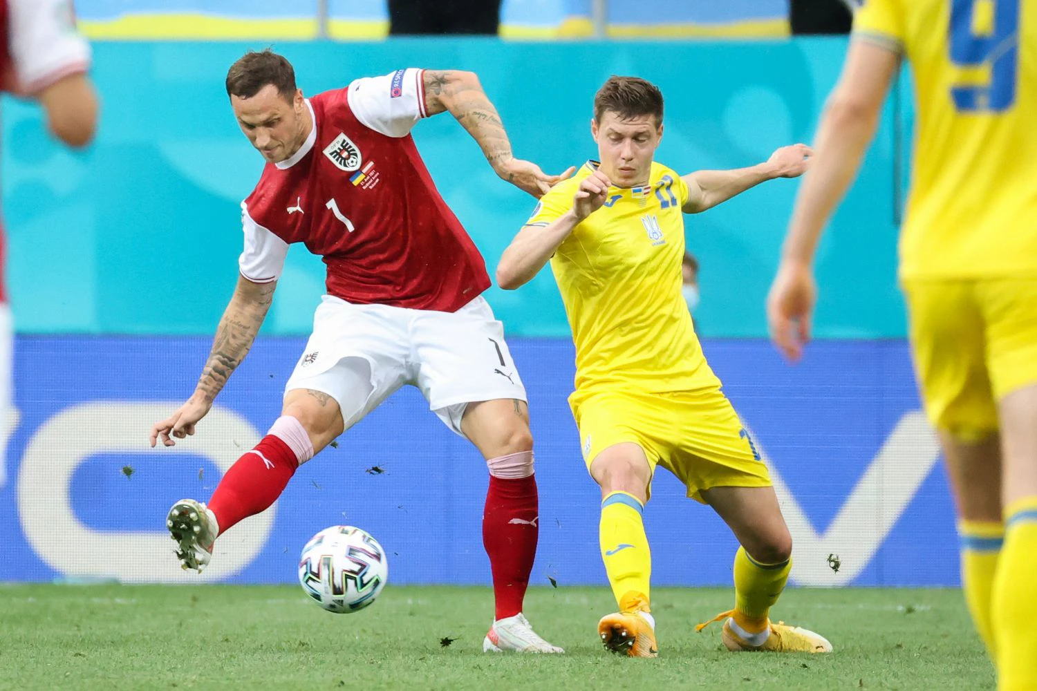 Marko Arnautovic bei der EM gegen die Ukraine