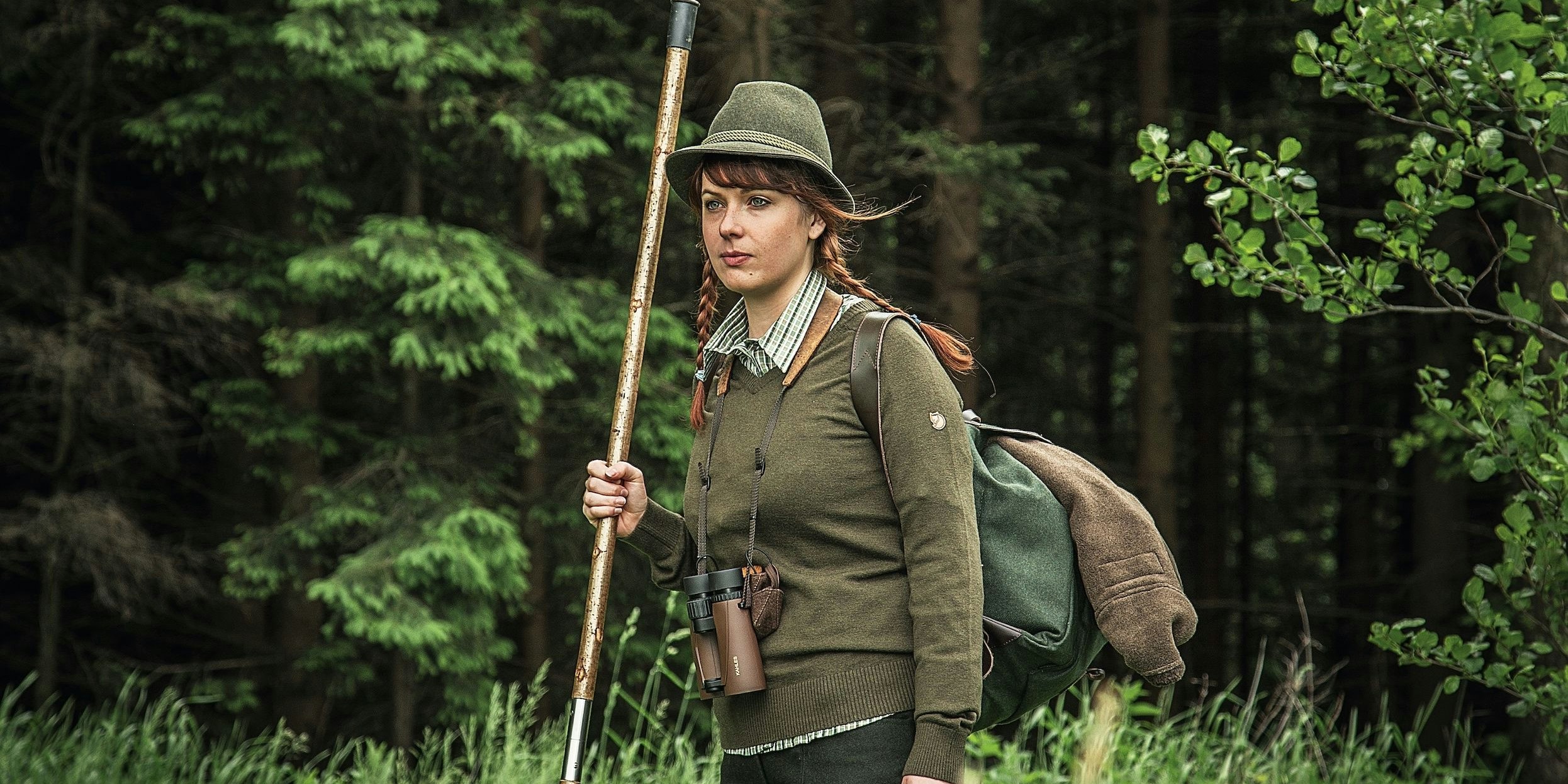 Symbolfoto eine Jägerin.