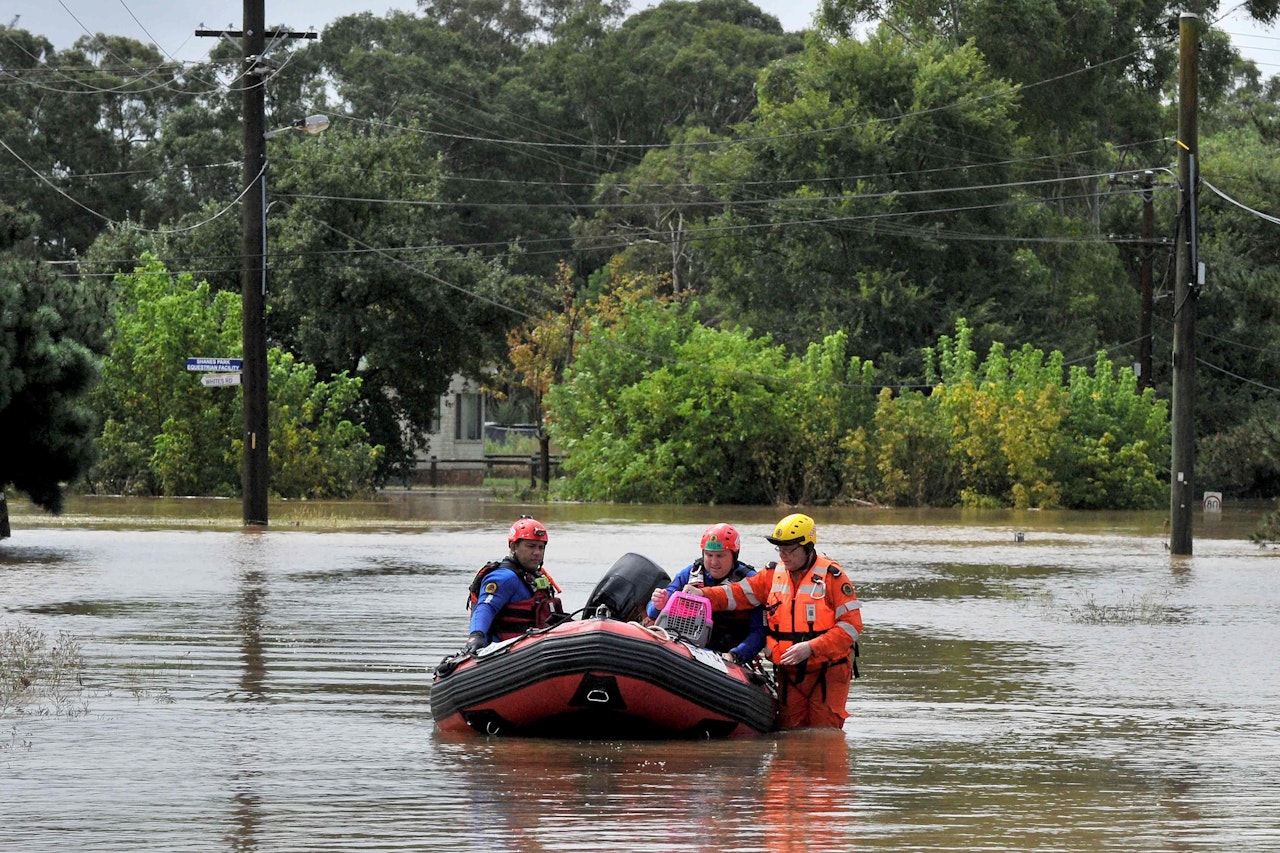 Heute.at - Flut in Sydney: Wenn an Tür geklopft wird, fliehen Sie