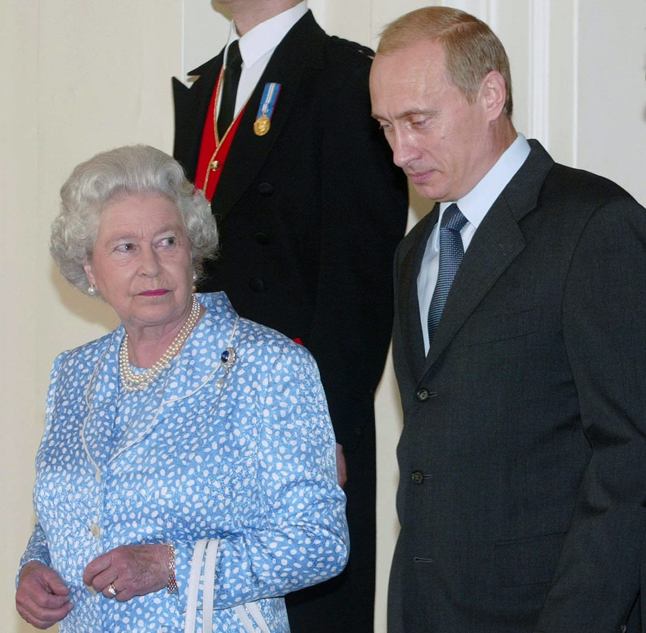 Queen mit Wladimir Putin