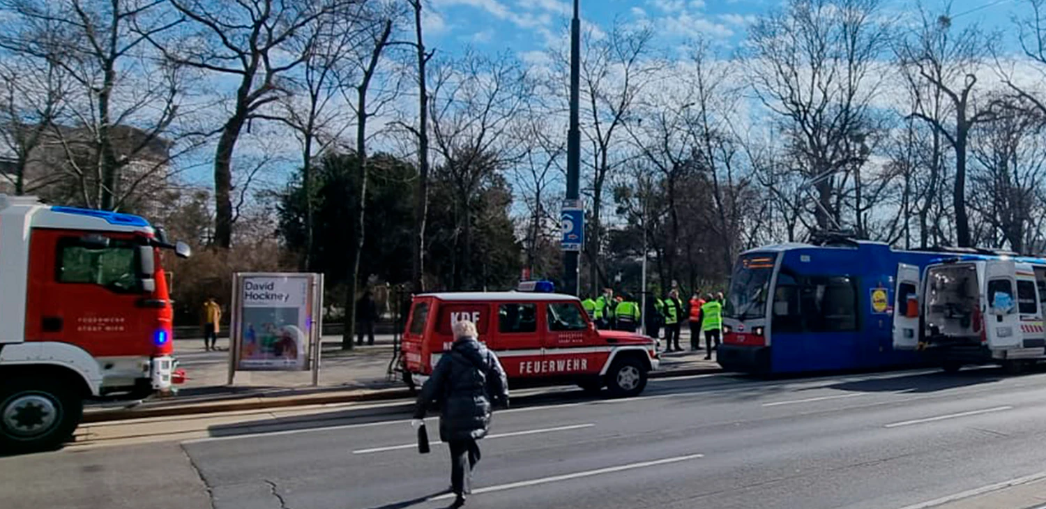 Am Parkring verletzte sich am Donnerstagnachmittag eine Fahrradfahrerin.