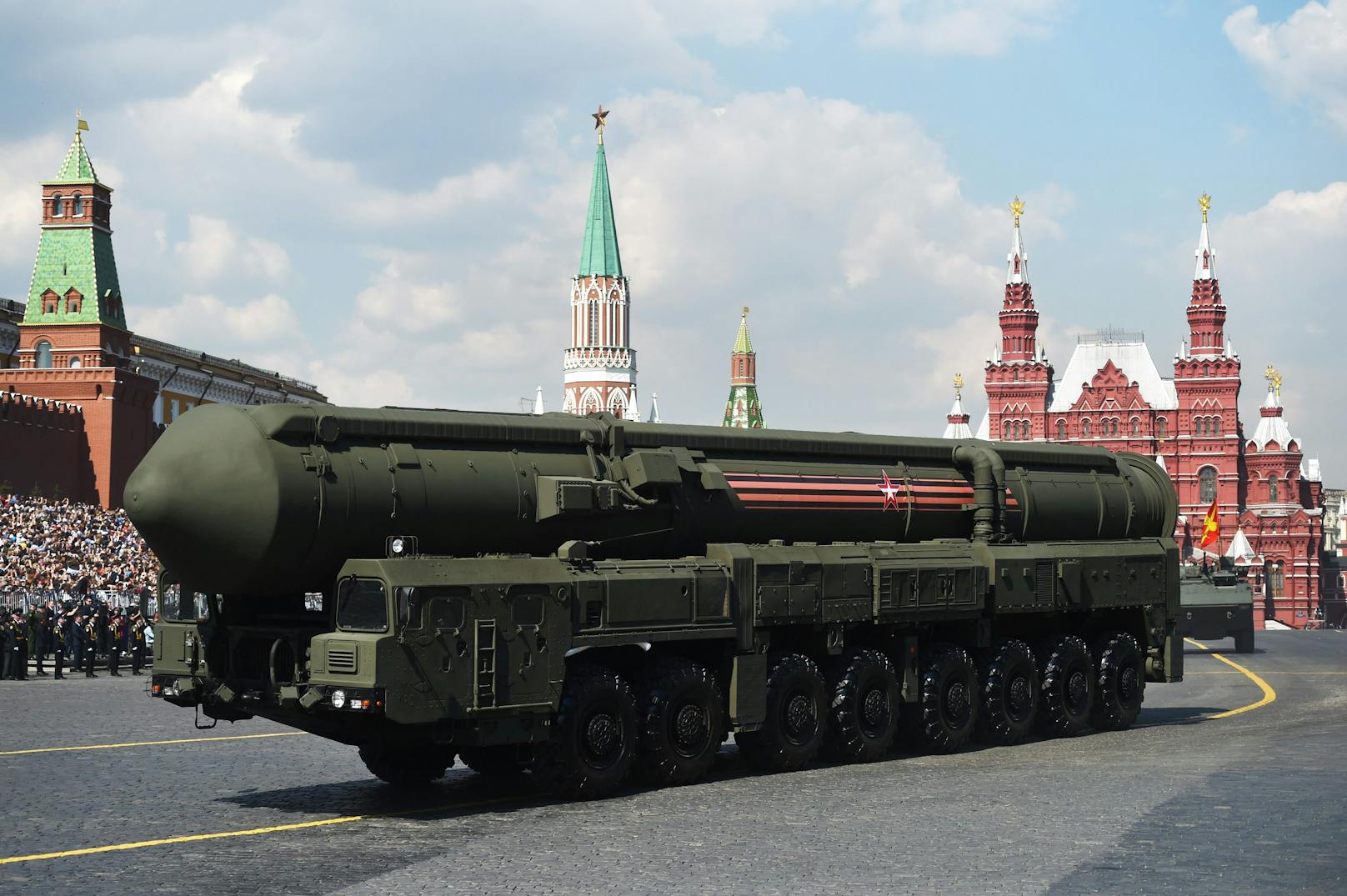 Russland ist eine der größten Atommächte der Welt. Symbolbild.