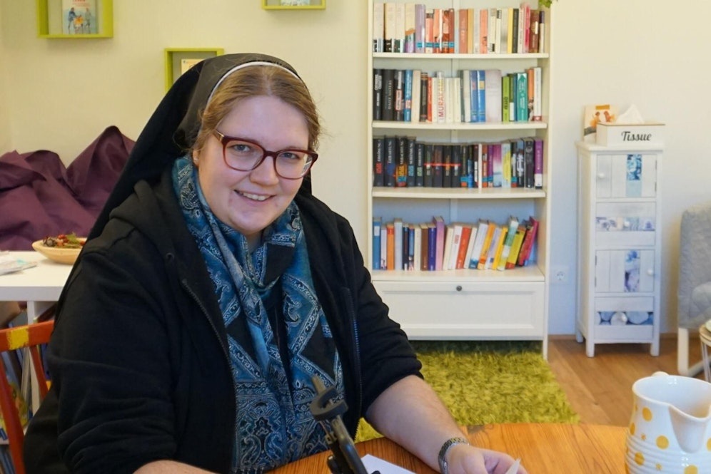 Sr. Ida Vorel von den Franziskanerinnen  von Vöcklabruck 