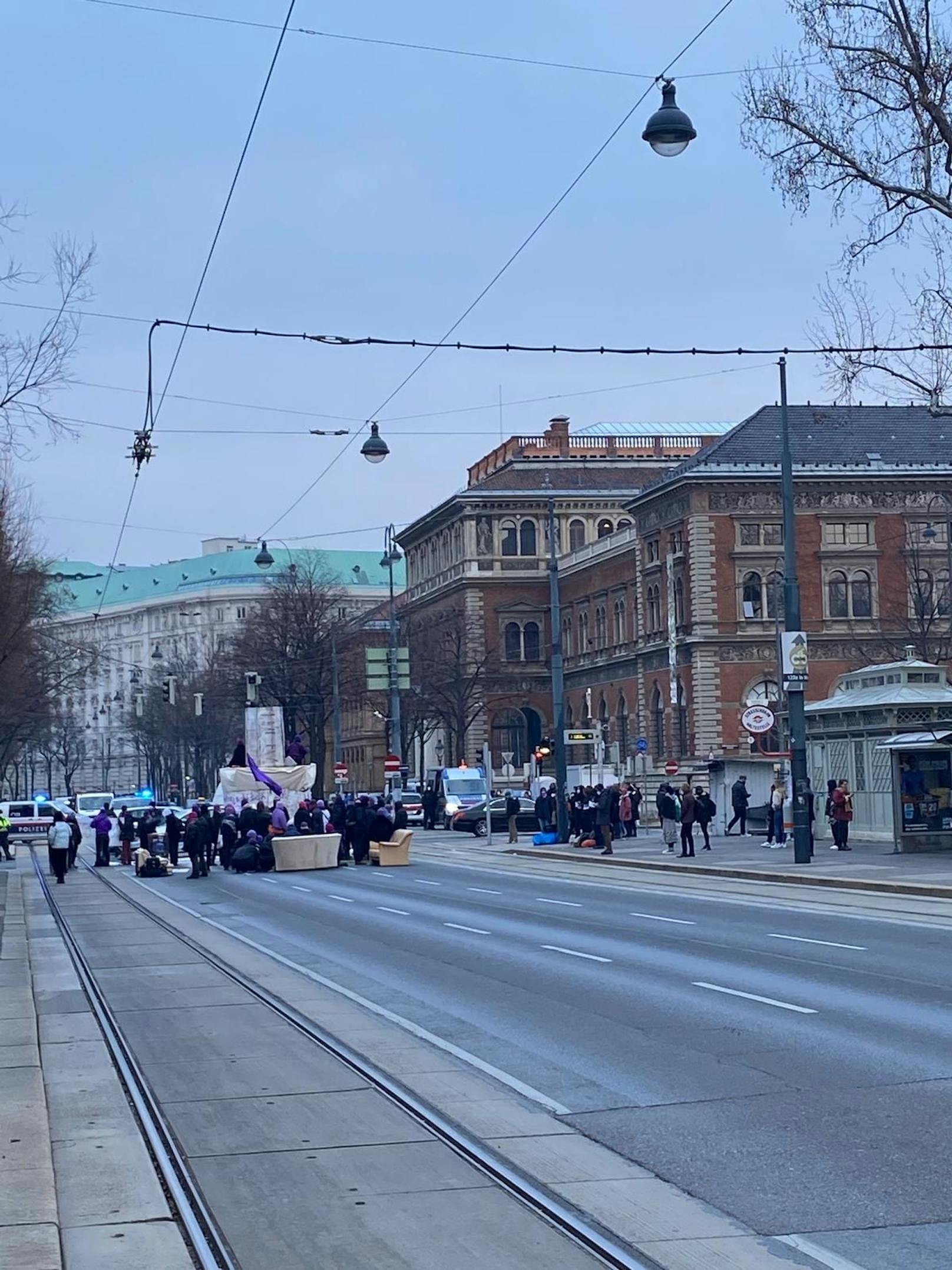 Stau-Chaos in Wien