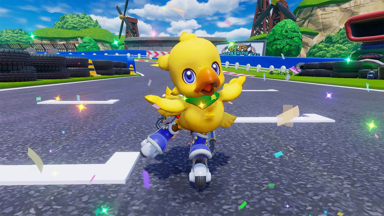 Süß, aber für ein "Mario Kart" keine Konkurrenz: "Chocobo GP".