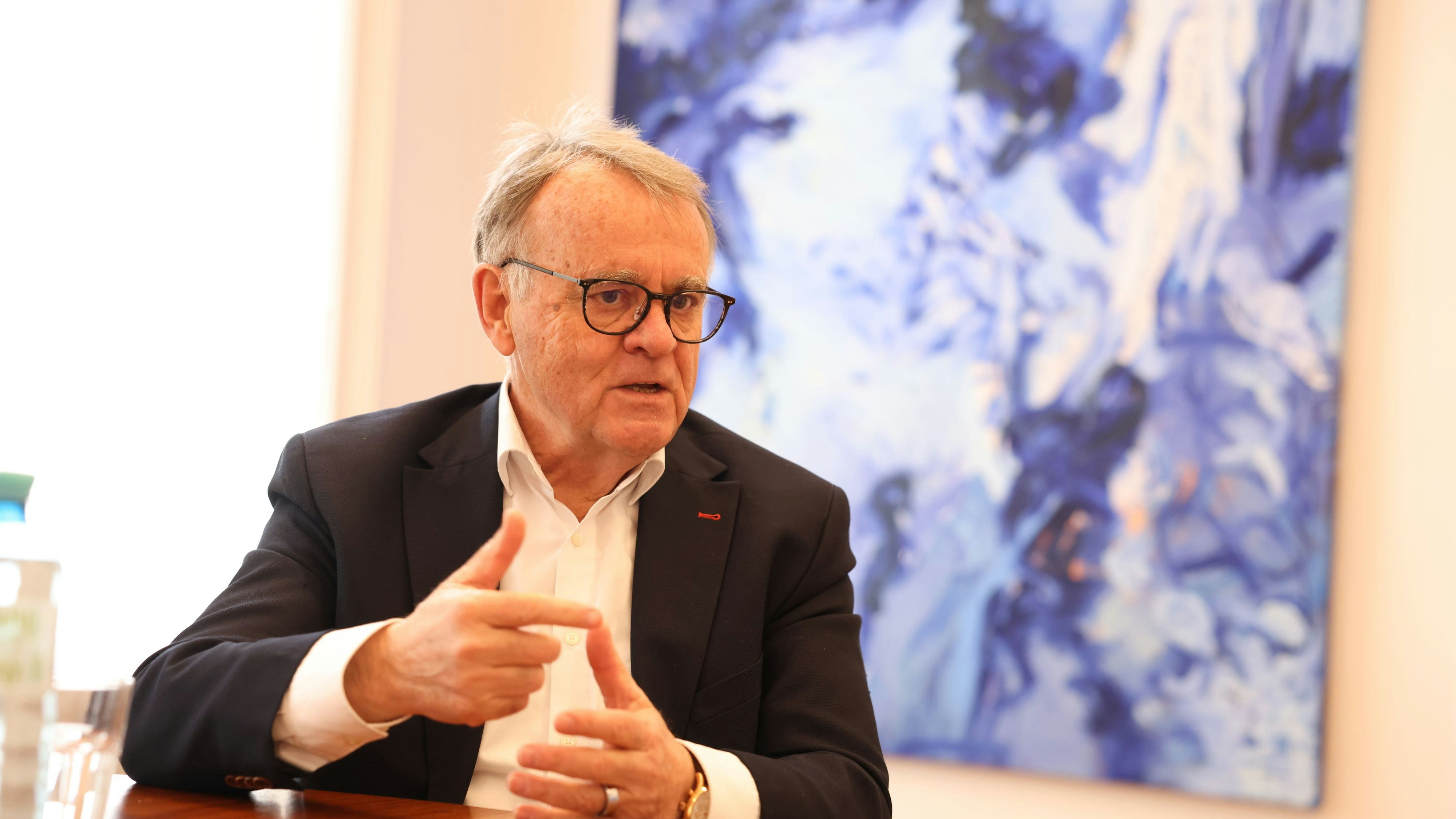 Hans Niessl im Gespräch mit Clemens Oistric