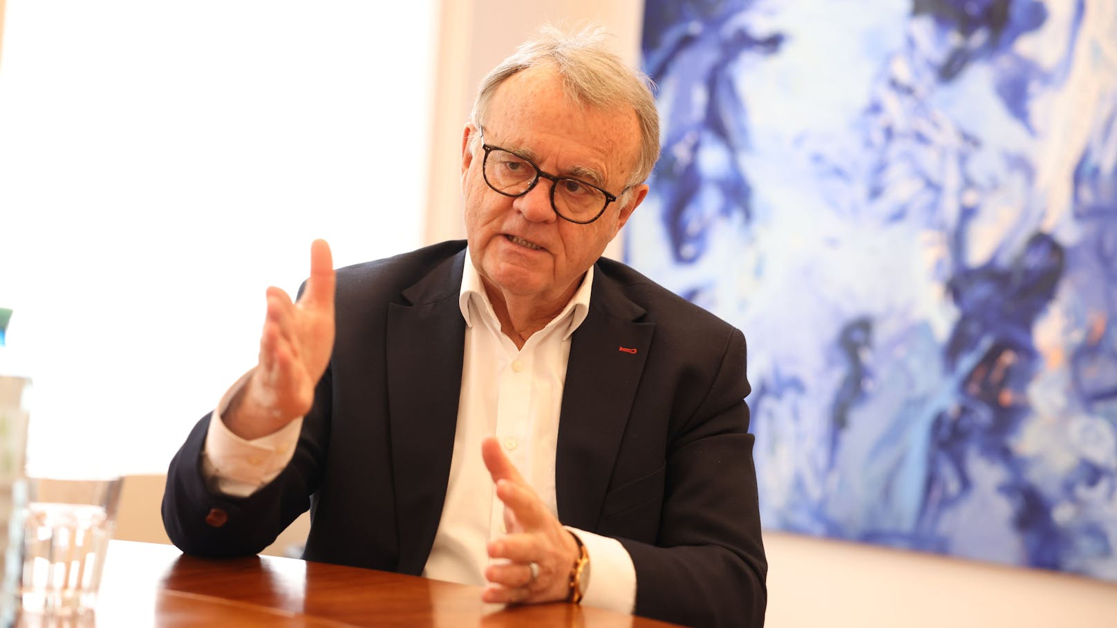 SPÖ-Urgestein Hans Niessl kann sich Doskozil an SP-Spitze vorstellen.