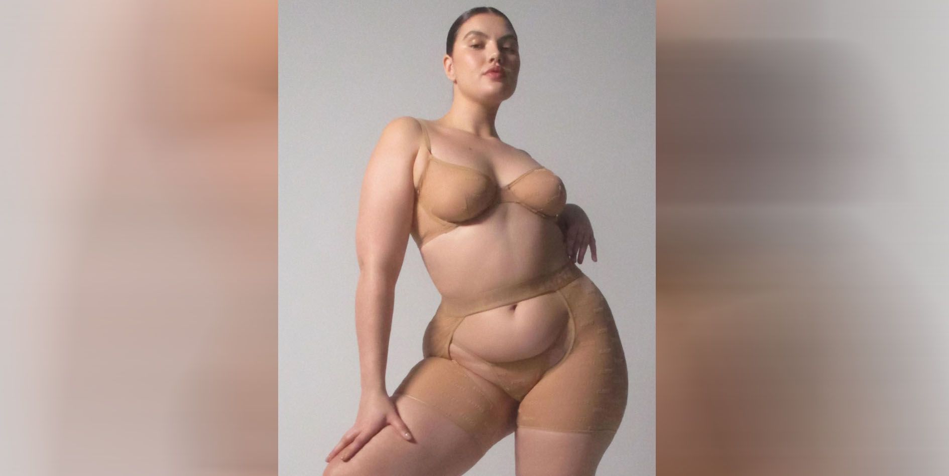 Die neue Unterwäschekollektion von Kim Kardashian umfasst Shorts, die vorne und hinten offen sind.