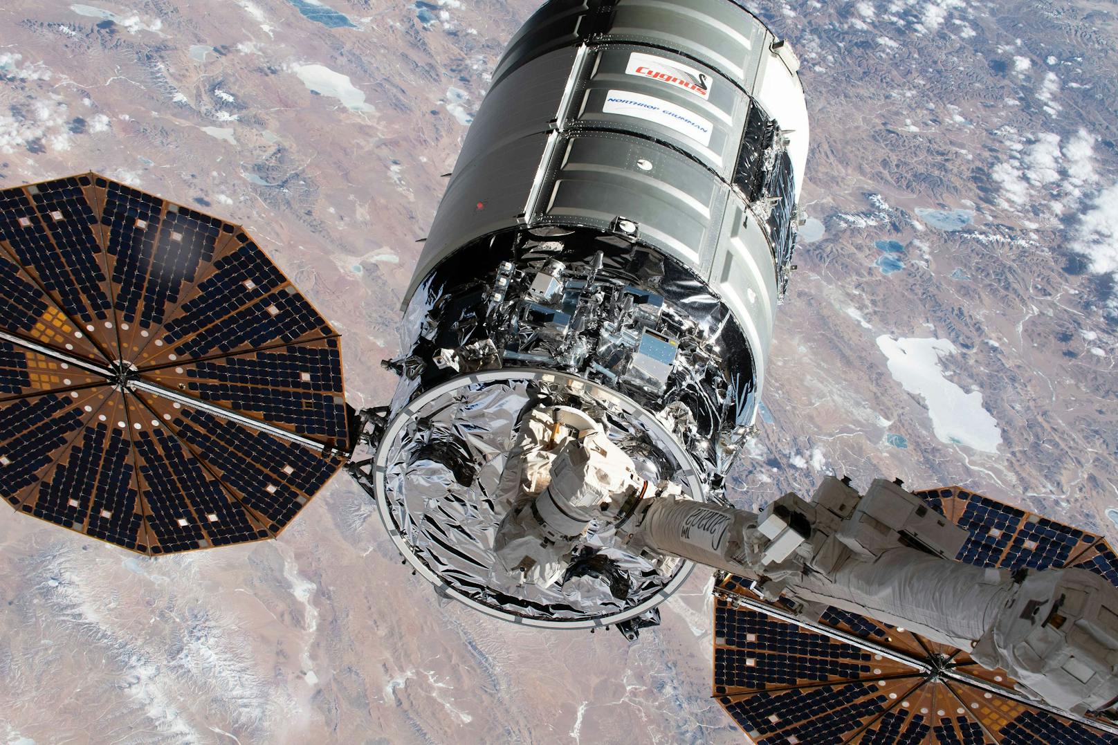 Laut des britischen "Guardian" soll das US-Unternehmen Northrop Grumman (Bild) eine Reboost-Funktion angeboten haben, mit der die Umlaufbahn der Raumstation angehoben werden kann.