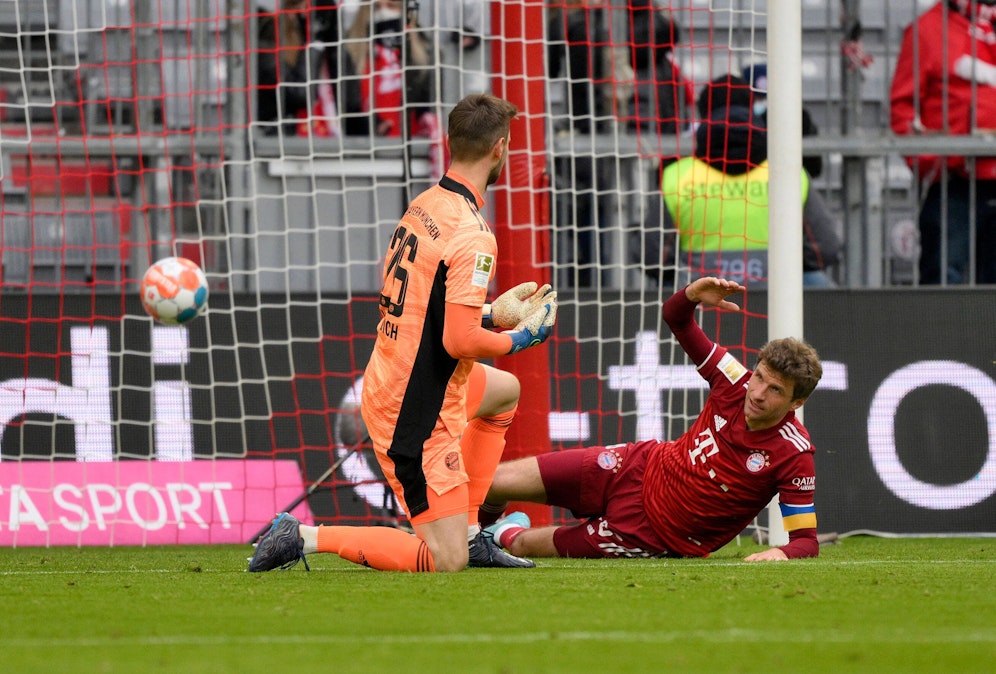 Thomas Müller mit seinem Eigentor