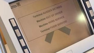 Dieses Foto schickte ein Kundin "Heute".