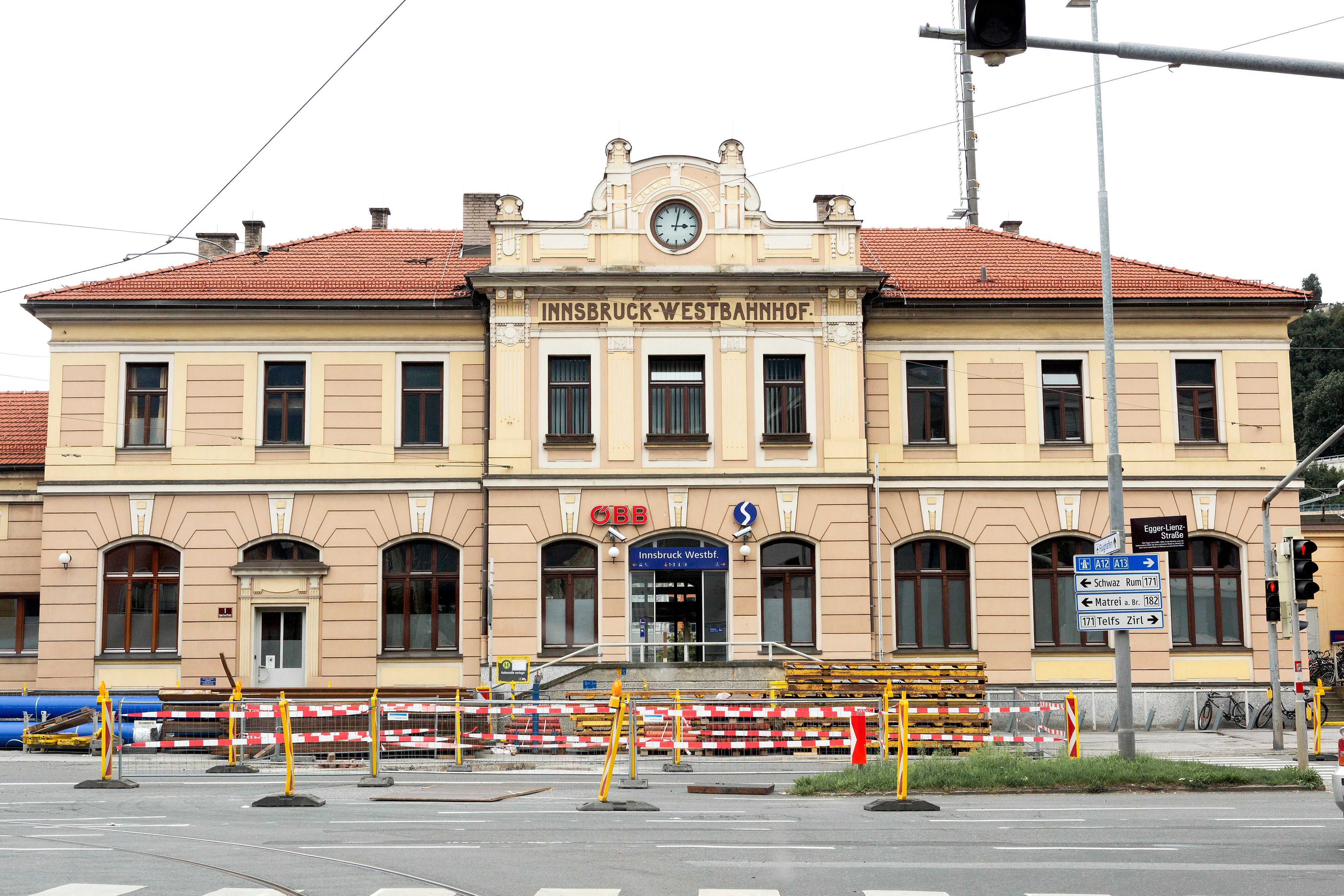 Das Unglück ereignete sich am Westbahnhof von Innsbruck.