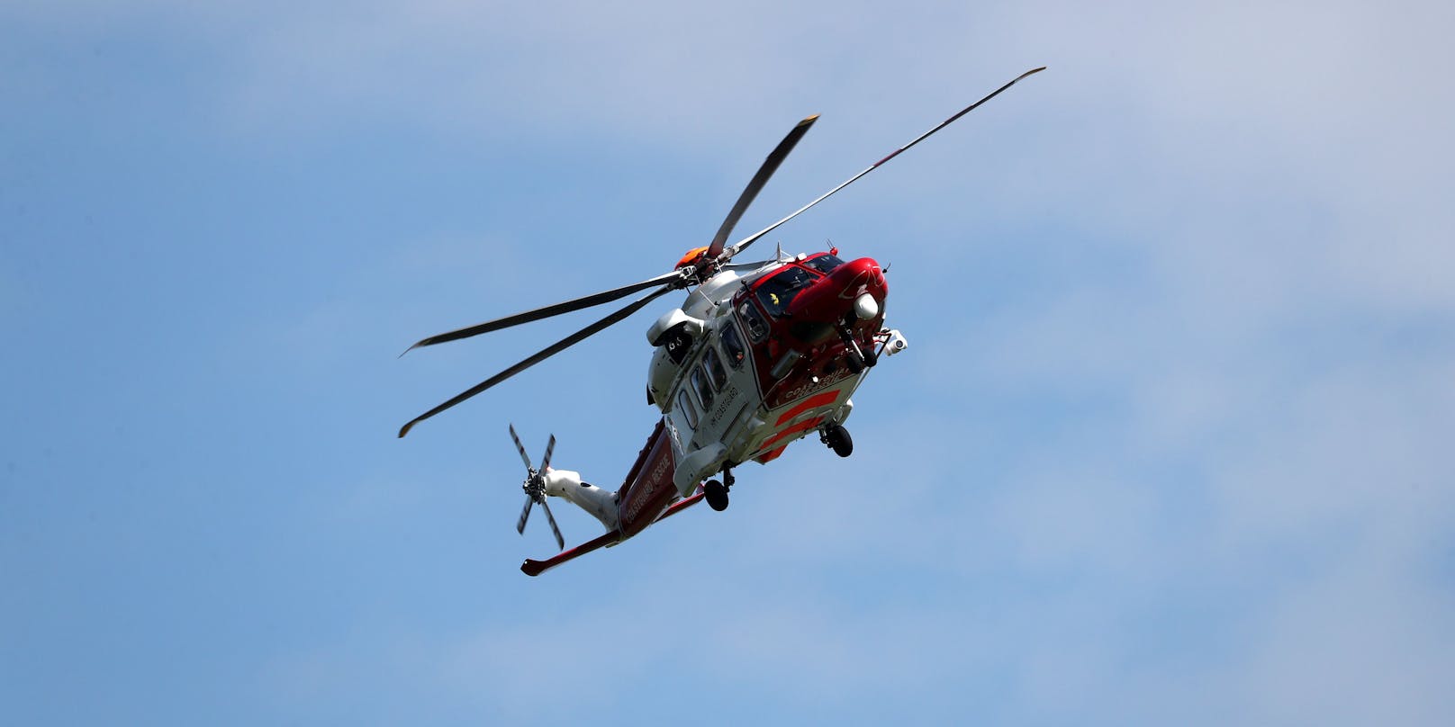 Der Unfall ereignete sich bei der Landung eines Helikopters der Küstenwache.