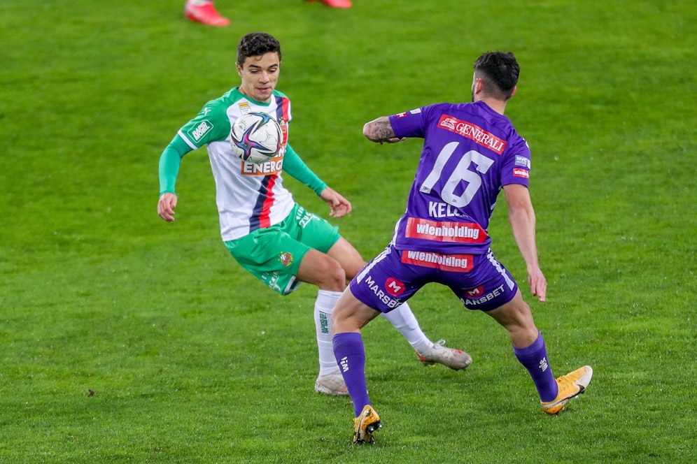 Fernduell zwischen Rapid und der Austria