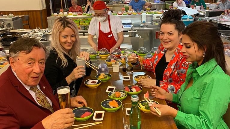 Richard Lugner, Simone Reiländer, Sonja Reiländer, Nina Bruckner