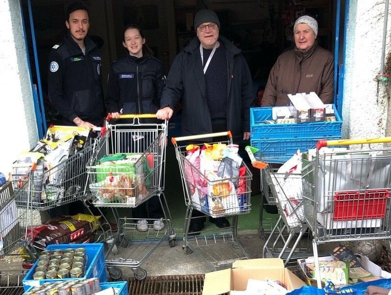 Am 11. März werden die Güter an die polnisch-ukrainische Grenze gebracht