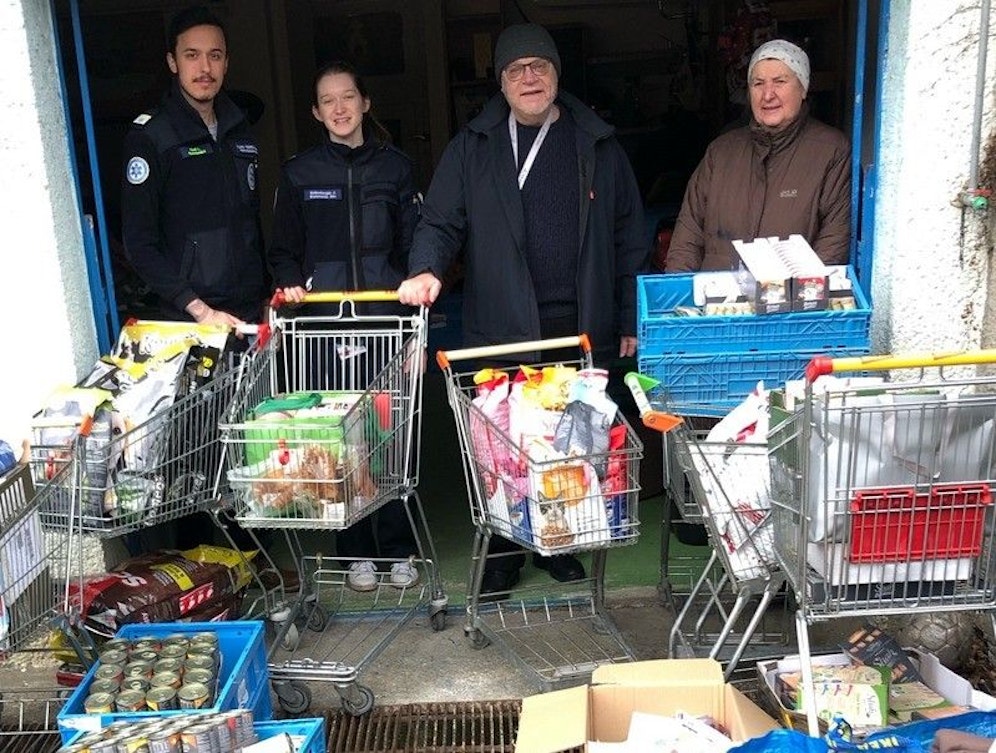 Am 11. März werden die Güter an die polnisch-ukrainische Grenze gebracht