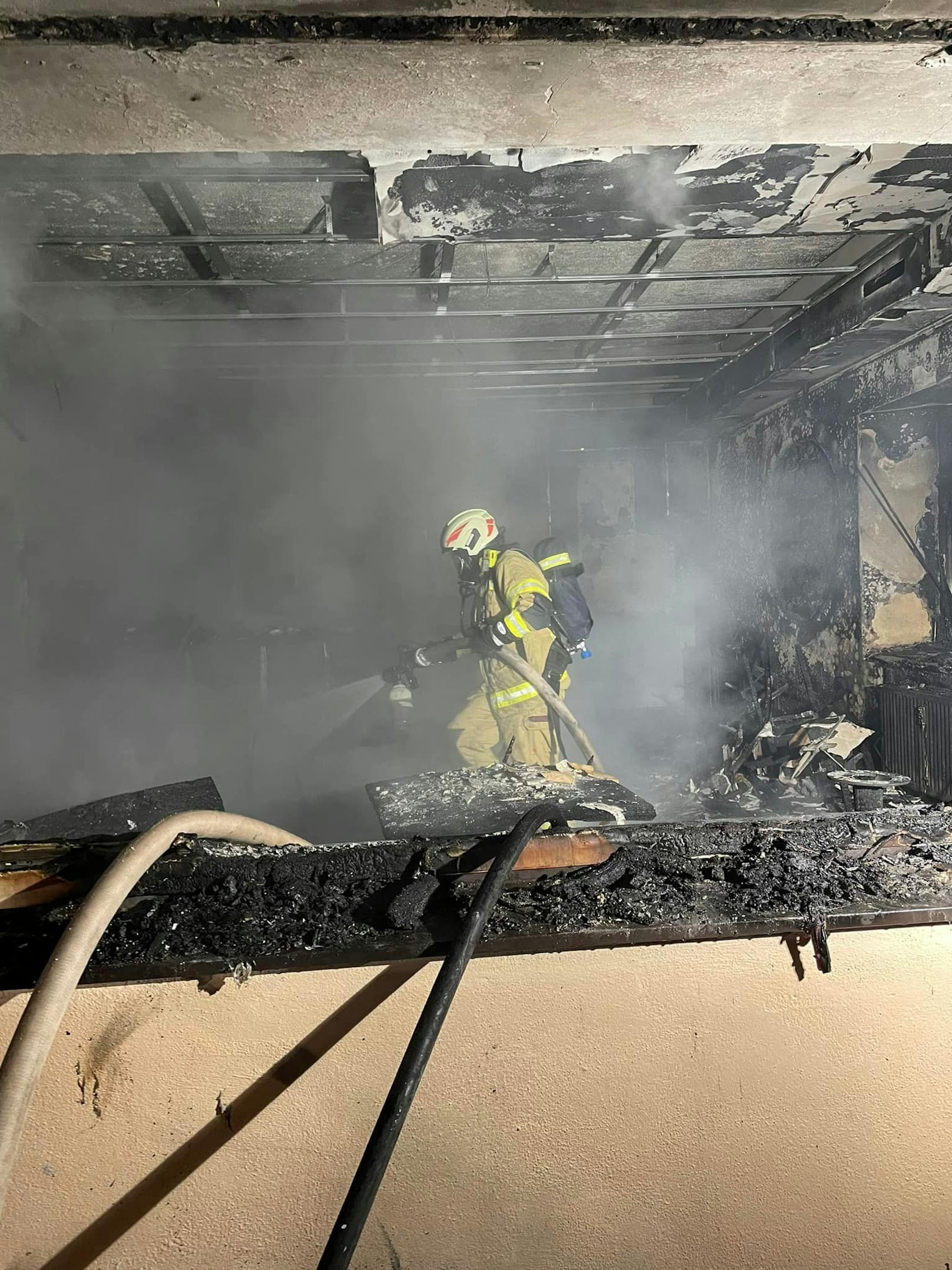 Restaurant in Schönberg komplett ausgebrannt