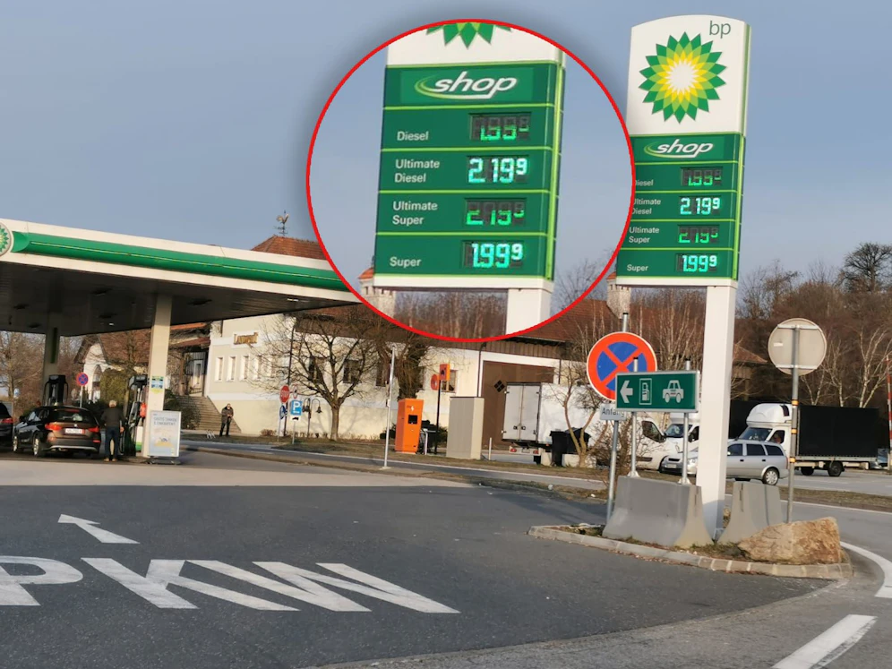 Mittlerweile ein gewohntes Bild an den Tankstellen: Preise über 2 Euro pro Liter.